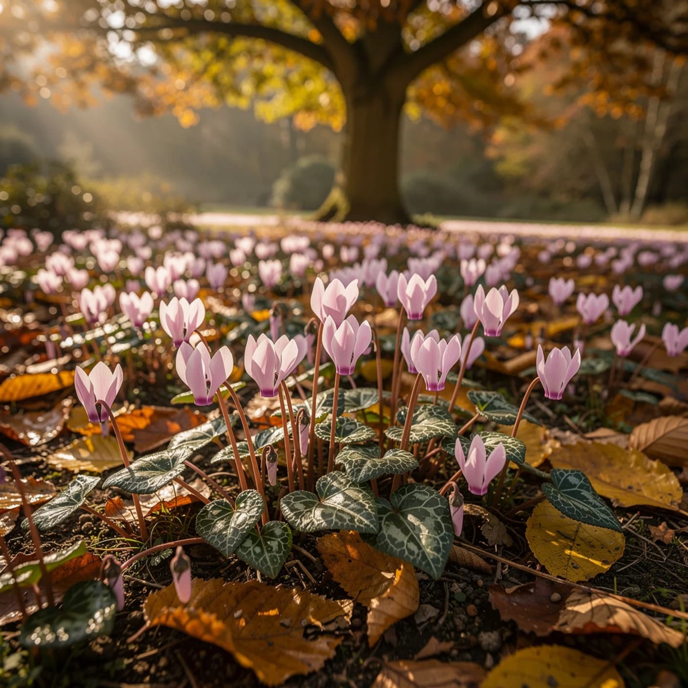 Cyclamen — Hederifolium
