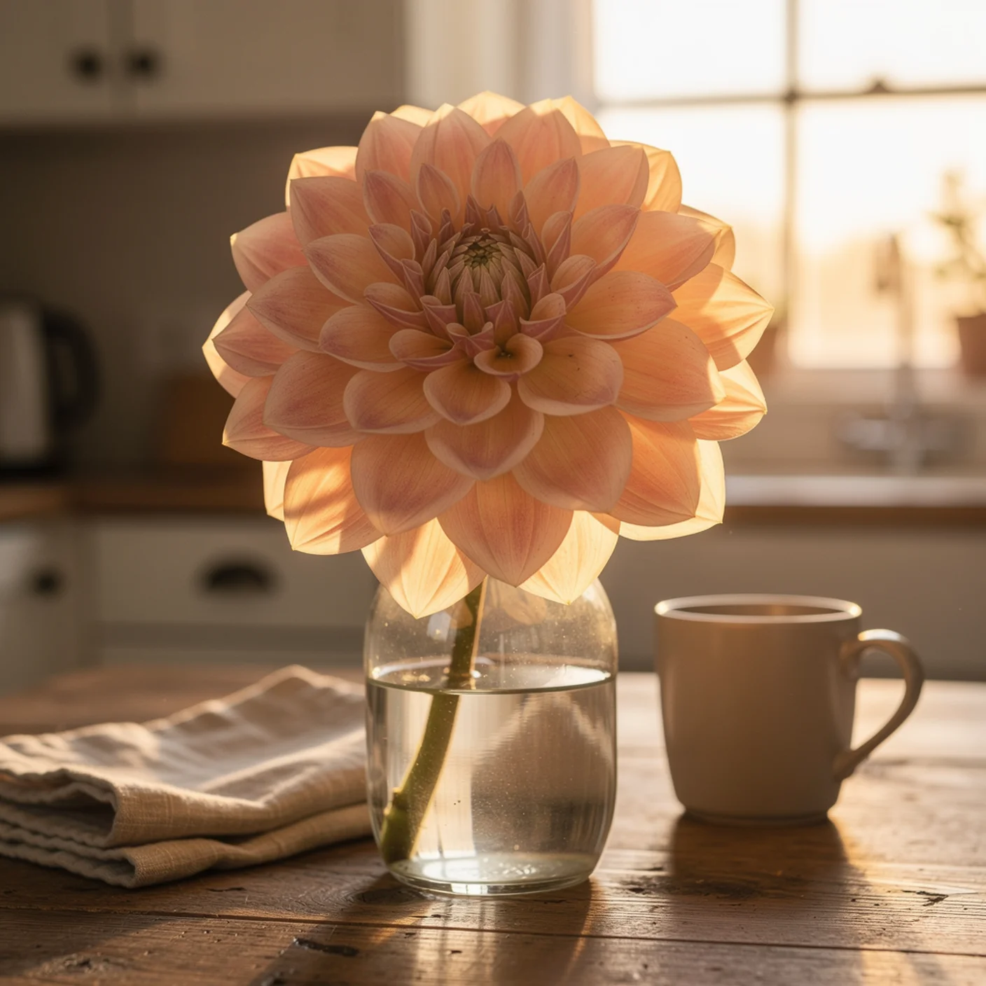 Dahlia — Café au Lait