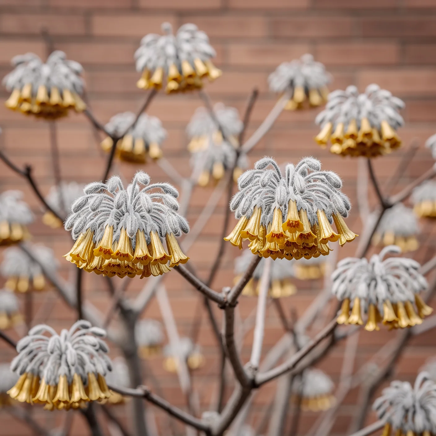 Edgeworthia — Edgeworthia chrysantha (Paper Bush)