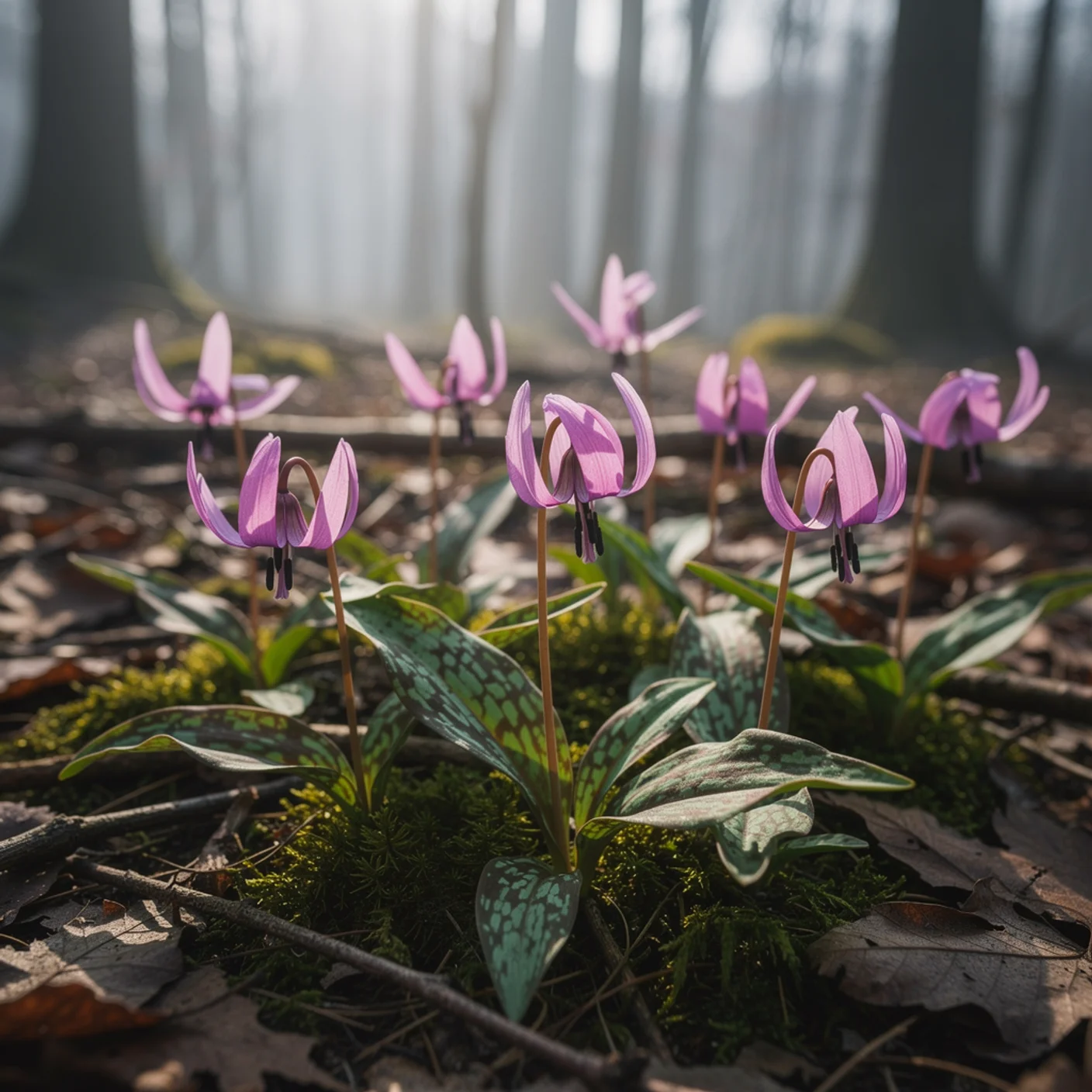 Erythronium — dens-canis (Dog's-tooth Violet)
