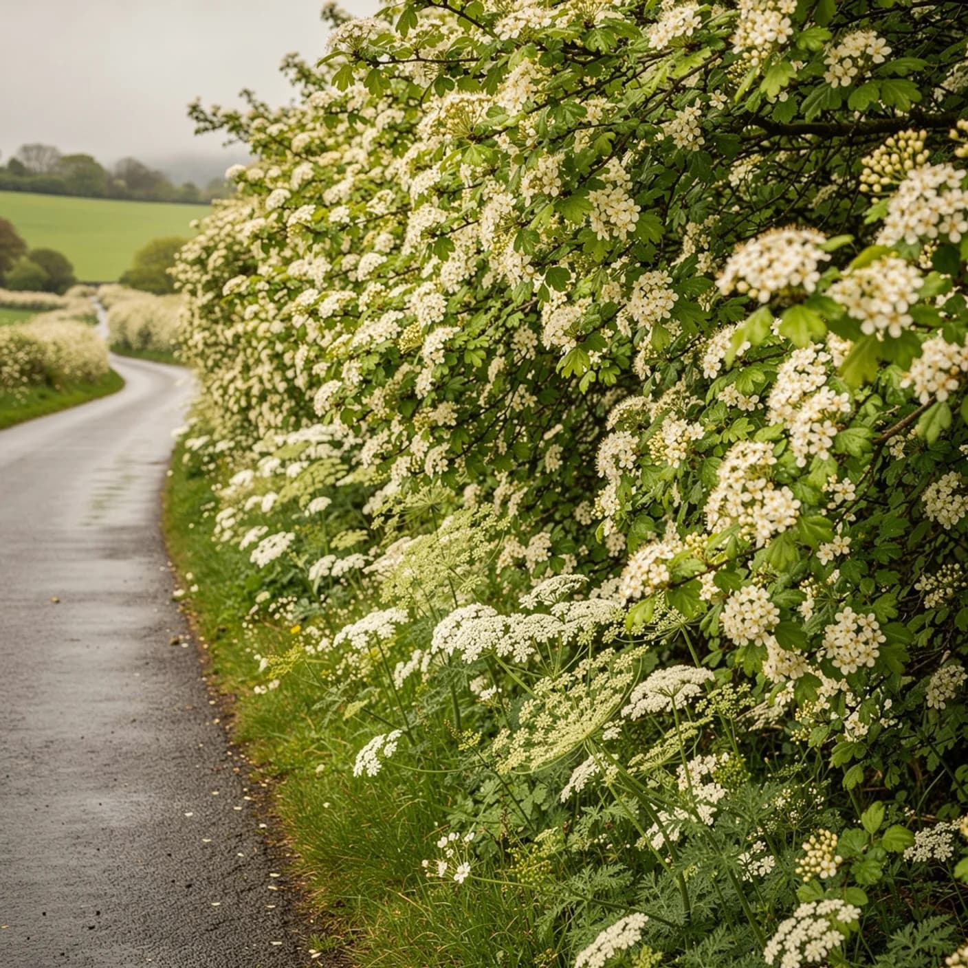 Hawthorn — May Blossom