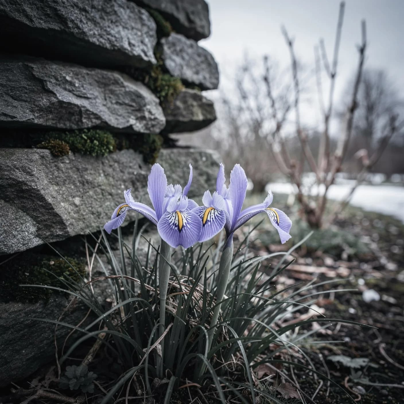 Algerian Iris — Iris unguicularis
