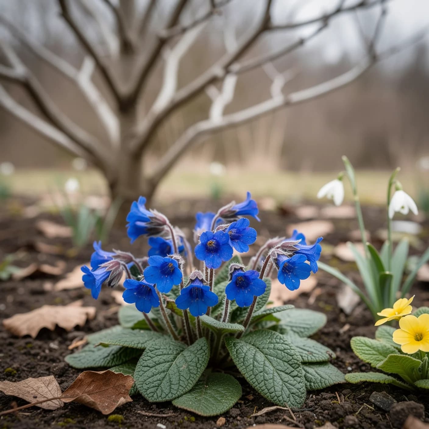 Pulmonaria — Blue Ensign (Lungwort)